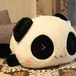 Kawaii Plush Smiling Panda